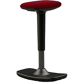 Empire Black Sit Stand Office Stool