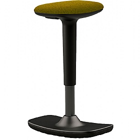 Empire Black Sit Stand Office Stool