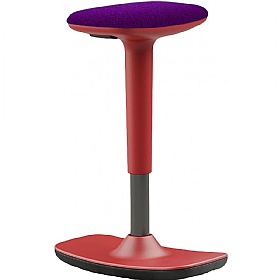 Empire Red Sit Stand Stool