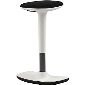 Empire White Sit Stand Stool