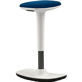 Empire White Sit Stand Stool
