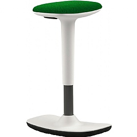 Empire White Sit Stand Stool