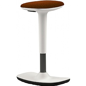 Empire White Sit Stand Stool