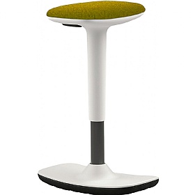 Empire White Sit Stand Stool