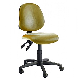Kirby Petite Vinyl Operator Chair