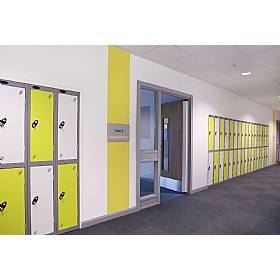 Atom Multicoloured Door Lockers