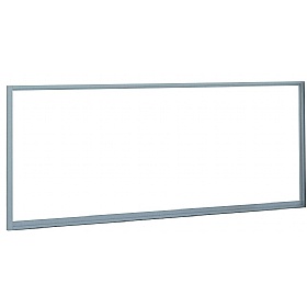 Compass Glass Back to Back Bench Desk Partition Screens - Office Accessories