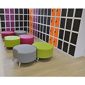 Atom Multicoloured Door Lockers