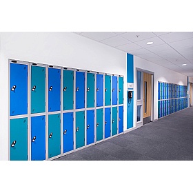Atom Multicoloured Door Lockers