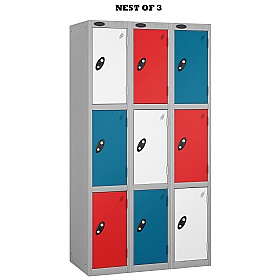Atom Multicoloured Door Lockers