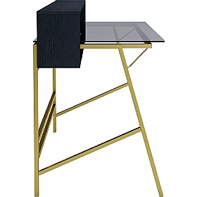 Morgan Glass Home Office Desk