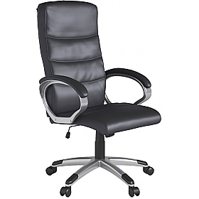 Hampton High Back Leather Faced Office Chairs