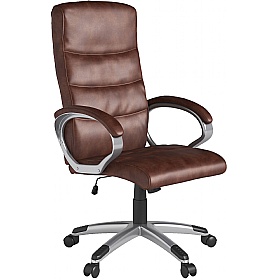 Hampton Leather Faced Office Chairs