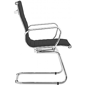 Nola Bonded Leather Visitor Boardroom Chair - Office Chairs