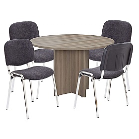 Ventura Circular Meeting Table Bundle Deal