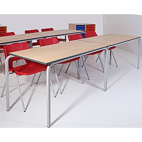 Academy TuffEdge Crush Bent Rectangular School Tables - School Furniture