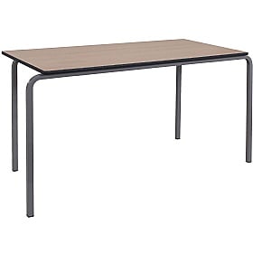 Academy TuffEdge Crush Bent Rectangular School Tables