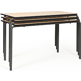 Academy TuffEdge Crush Bent Rectangular School Tables - School Furniture