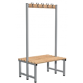 Budget Double Sided Cloakroom Benches - School Furniture