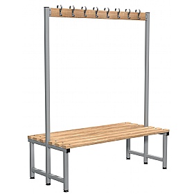 Budget Double Sided Cloakroom Benches