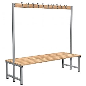 Budget Double Sided Cloakroom Benches - School Furniture