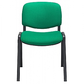 Club Black Frame Stacking Conference Chairs - Pack
