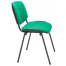 Club Black Frame Stacking Conference Chairs - Pack