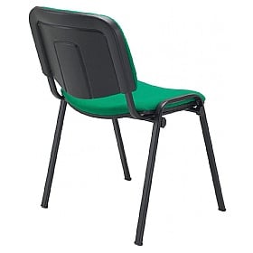 Club Black Frame Stacking Conference Chairs - Pack