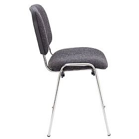 Club Chrome Frame Stacking Conference Chairs