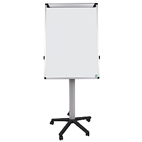 Bi Office Earth Non-Magnetic Euro Mobile Flipchart Easel