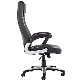 Metropolis High Back Faux Leather Office Chair