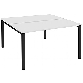 Axxiom 2 Person Rectangular Back to Back Bench Desks - Office Desks