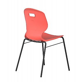 Titan Arc 4 Legged Braced School Chairs - School Furniture