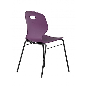 Titan Arc 4 Legged Braced School Chairs - School Furniture