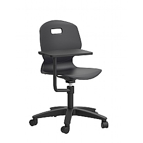 Titan Arc Swivel School Chair With Writing Tablet