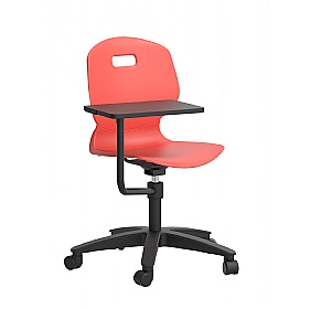 Titan Arc Swivel School Chair With Writing Tablet