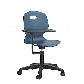 Titan Arc Swivel School Chair With Writing Tablet