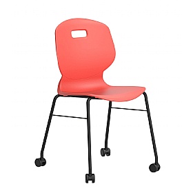 Titan Arc Mobile 4-Leg School Chairs