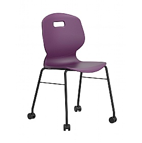 Titan Arc Mobile 4-Leg School Chairs