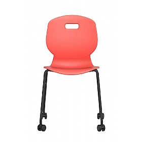 Titan Arc Mobile 4-Leg School Chairs - School Furniture