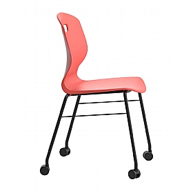 Titan Arc Mobile 4-Leg School Chairs - School Furniture