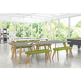 Tract Curve Rectangular Breakout and Boardroom Tables - Meeting Room