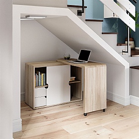 Pivot Hideaway Home Office Desk - Office Desks