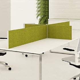 Vienna Rectangular Desk Mounted Partition Screens