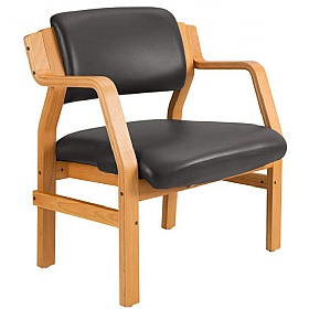 Windsor Bariatric 35 Stone Vinyl Waiting Room Chai