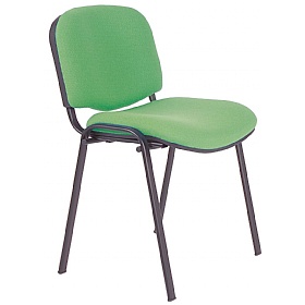 Ecton Black Frame Stacking Conference Chairs