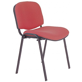 Ecton Black Frame Stacking Conference Chairs
