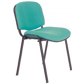 Ecton Black Frame Stacking Conference Chairs