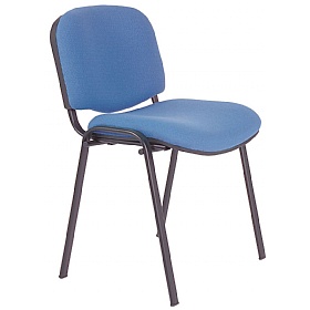 Ecton Black Frame Stacking Conference Chairs