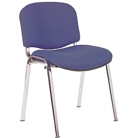 Ecton Chrome Frame Stacking Conference Chairs